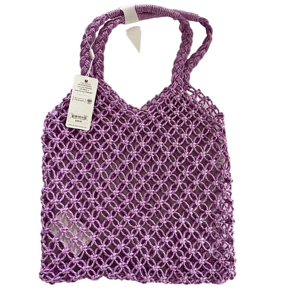 Urban Expressions Lilac Purple Mykonos Tote NEW NWT